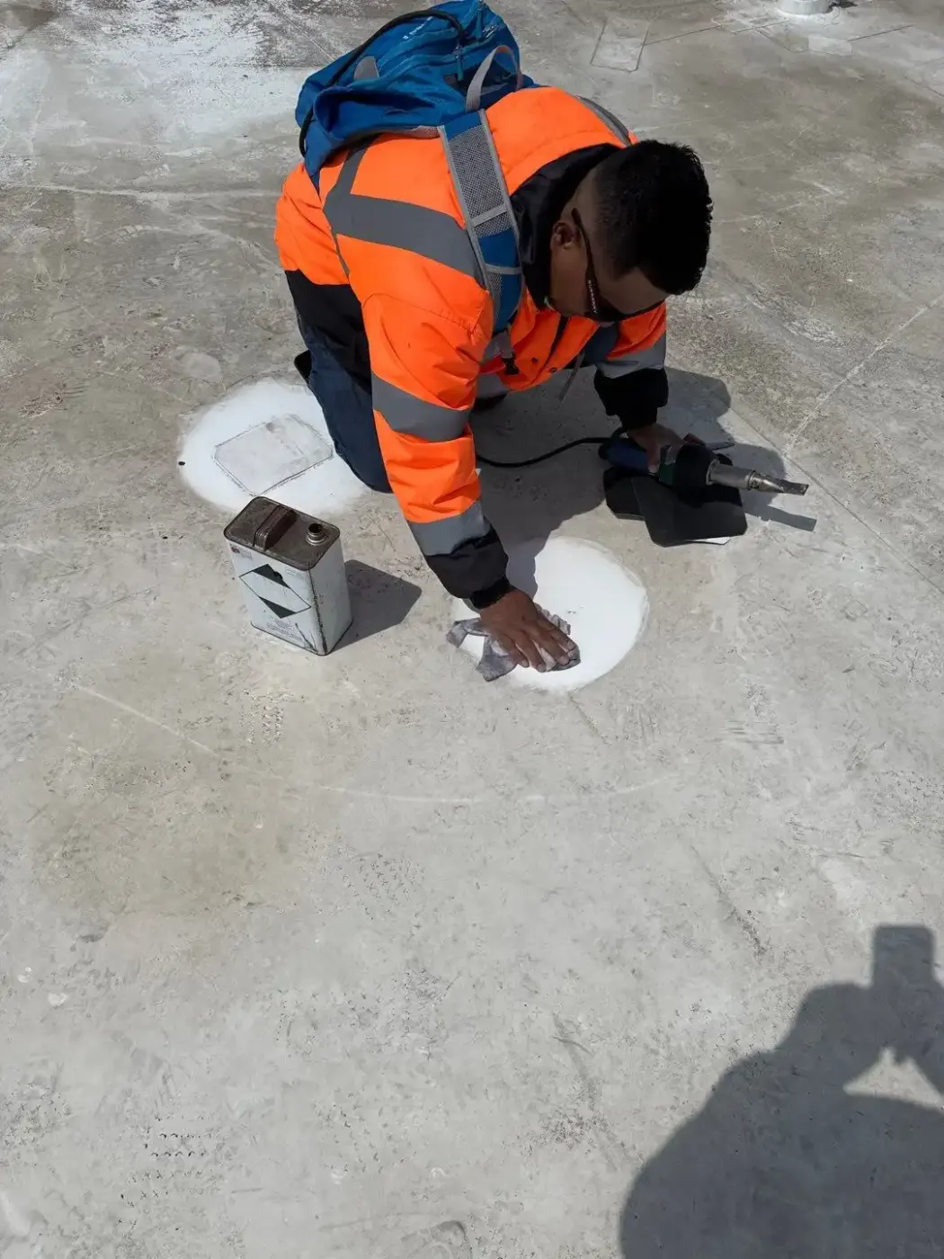 Membrane repair completed in Fortville